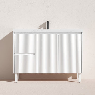 CETO | Brighton 1200 Matte White Floor PVC Cabinet