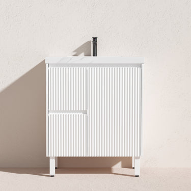 CETO | Brighton 750 Matte White Floor PVC Cabinet