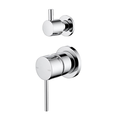 Classic Chrome Separate Wall Mixer Diverter