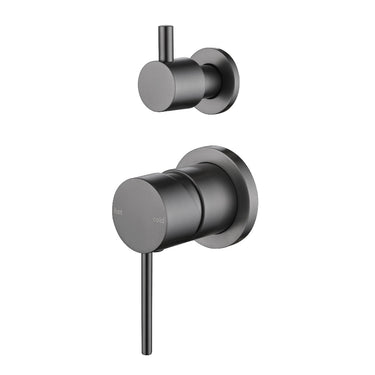 Classic Gun Metal Separate Wall Mixer Diverter