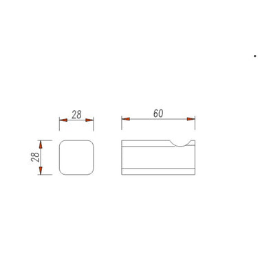 Exclusive Chrome Robe Hook - Acqua Bathrooms