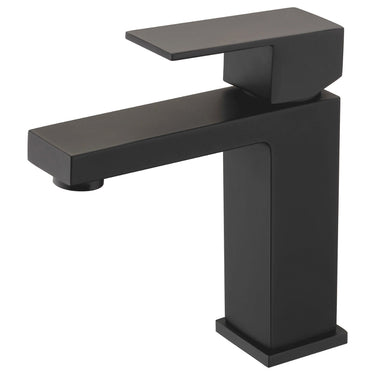 Luxury Matte Black Basin Mixer - Acqua Bathrooms
