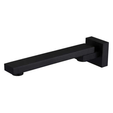 Luxury Matte Black Swivel Basin & Bath Spout - Acqua Bathrooms