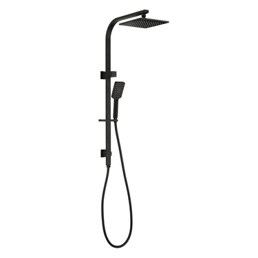 Luxury Matte Black Multifunction Shower Rail Set - Acqua Bathrooms