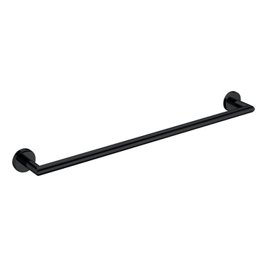 Parker Matte Black 750mm Single Towel Holder - Acqua Bathrooms