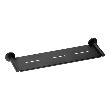 Parker Matte Black Shower Shelf - Acqua Bathrooms