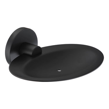 Parker Matte Black Soap Holder - Acqua Bathrooms