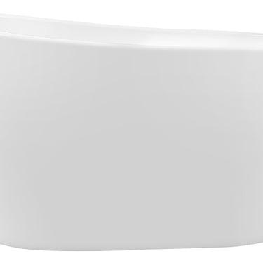 Cosmo 1300 Freestanding Bath with Integrated Overflow