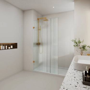 Covey | Fluted/Narrowline Glass Single Panel