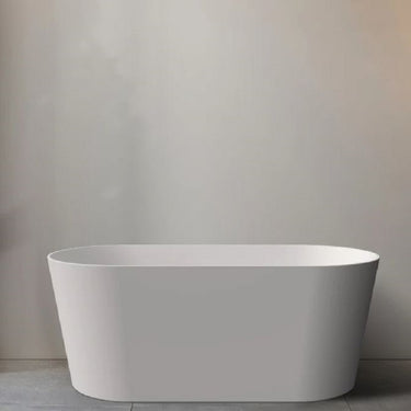 Mia Matte White 1700 Round Freestanding Bathtub