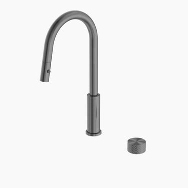 Nero | Opal Progressive Graphite Pull Out Kitchen Mixer