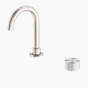 Nero | Opal Progressive Brushed Nickel Basin Mixer Set