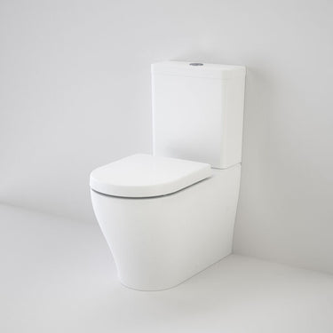 Caroma | Luna Cleanflush® Wall Faced 4S Back Entry Toilet Suite