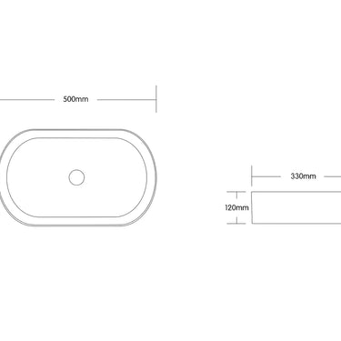 Otti Australia | Quay Oval Matt White Basin