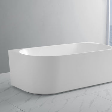 Elivia 1700mm Right Corner Acrylic Free Standing Bath Tub