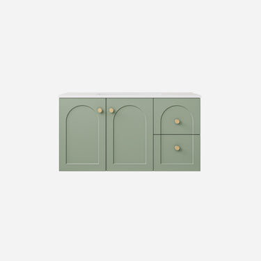 Lukka| 900mm Chester Federation wall hung PVC Cabinet