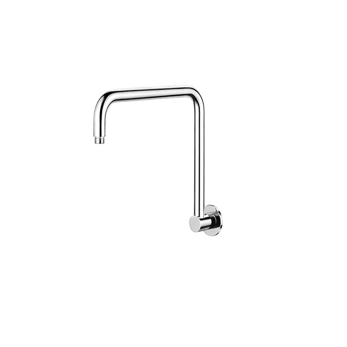 Round | Chrome Round High Rise Shower Arm 350mm