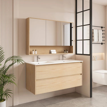 Mercio | HERA 1200mm Wall-Hung Vanity - Tas Oak