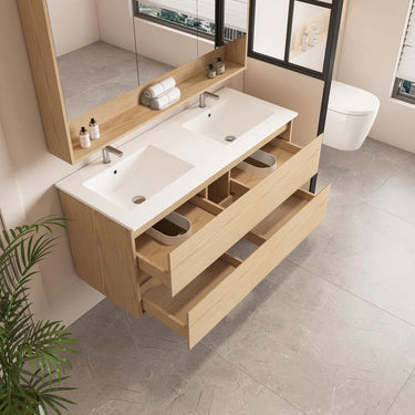 Mercio | HERA 1200mm Wall-Hung Vanity - Tas Oak