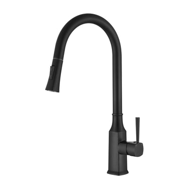 Helena | Matte Black Pull Out Kitchen Mixer