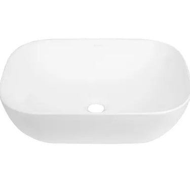 Otti Australia | Artis Matt White Oval Basin Ultra Slim