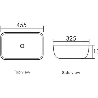 Otti Australia | Artis Matt White Oval Basin Ultra Slim