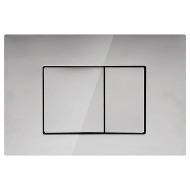 Mercio | Chrome R&T Square Flush Plate