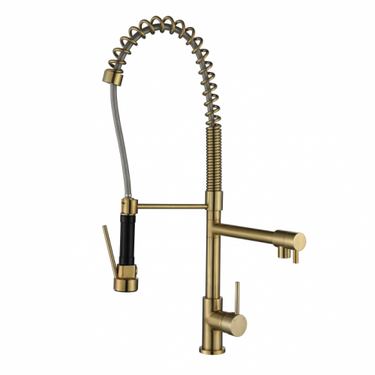 Halo | Brushed Bronze Multifunctional Kitchen Mixer