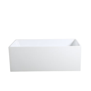THEO | 1400 mm Square Multi-Fit Freestanding Bath Tub