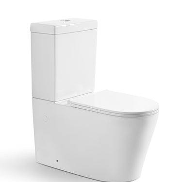 Poseidon | Stella Back to wall Rimless Toilet Suite
