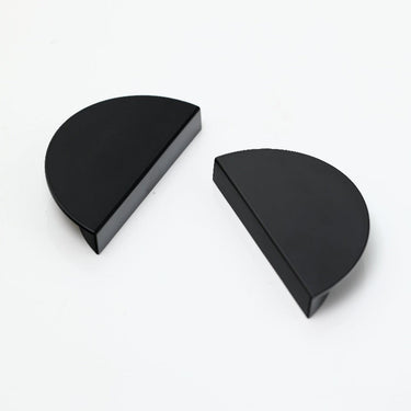 Infinity | Kingo 600 Matte Black Fluted Wall Hung Vanity - Acqua Bathrooms