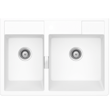 Kallio One & 1/3 Bowl Day with 1TH Kitchen & Laundry Sink