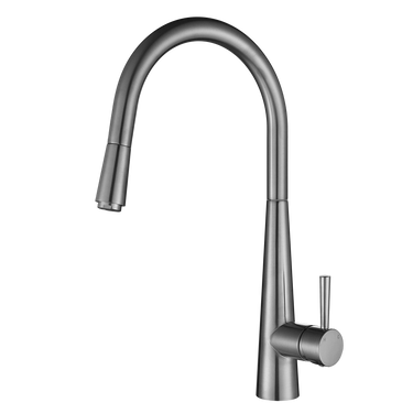 Kasper | Brushed Nickel Pull Out Kitchen Mixer