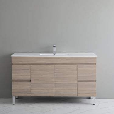 Poseidon | 1500mm Stella Oak Single Bowl Floor Vanity