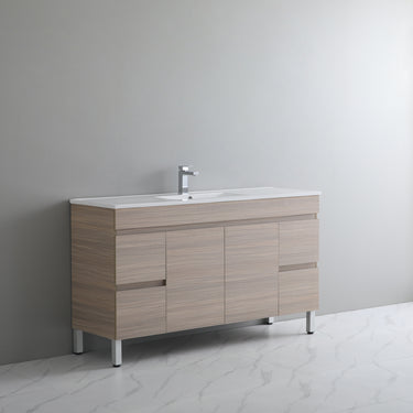 Poseidon | 1500mm Stella Oak Single Bowl Floor Vanity