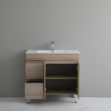Poseidon | 900mm Stella Oak Floor Vanity
