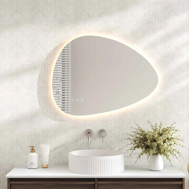 Mercio | Luna 550×800mm LED Irregular Mirror