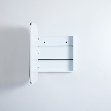 Lukka | Allison Matte White Shaving Cabinet 600x900