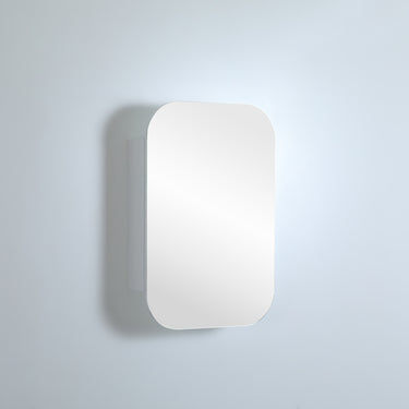 Lukka | Allison Matte White Shaving Cabinet 600x900