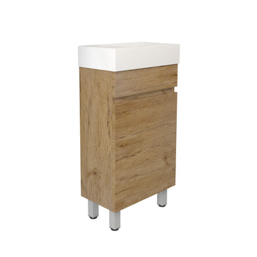 LUKKA | 450mm Prime Oak Camden Free Standing Vanity