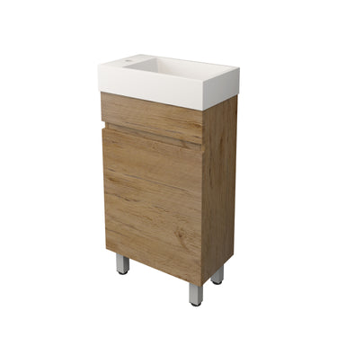 LUKKA | 450mm Prime Oak Camden Free Standing Vanity