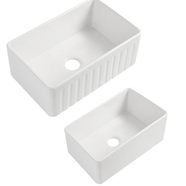 Lukka | 760mm Rocca Fine Fireclay Farm House Buttler Sink
