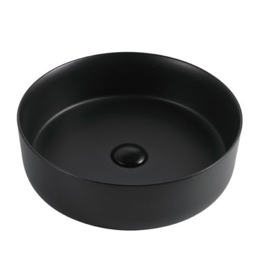 Lucito | 360 Round Above Counter Basin Matte Black