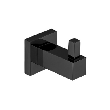 Luxury Matte Black Robe Hook - Acqua Bathrooms