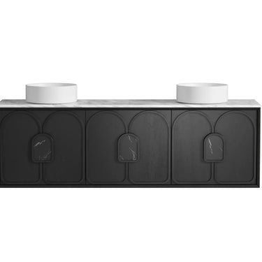 Otti Australia | 1800 Laguna American Black Oak Wall Hung Vanity