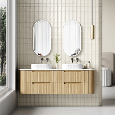 Aulic| 1800mm Varcelli Tier Single/Double bowl Wall Hung Vanity