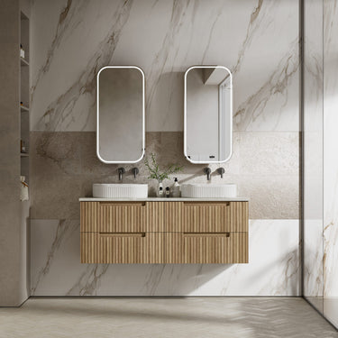 Aulic| 1500mm Lovina Tier Single/Double bowl Wall Hung Vanity