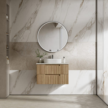 Aulic| 900mm Lovina Tier Wall Hung Vanity
