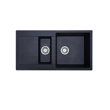 Ria | One & Quarter Bowl Granite Sink With Drainer