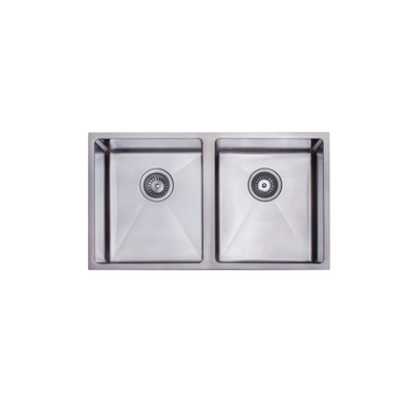 Handmade | Double Bowl Stainless Steel Sink 26L+26L